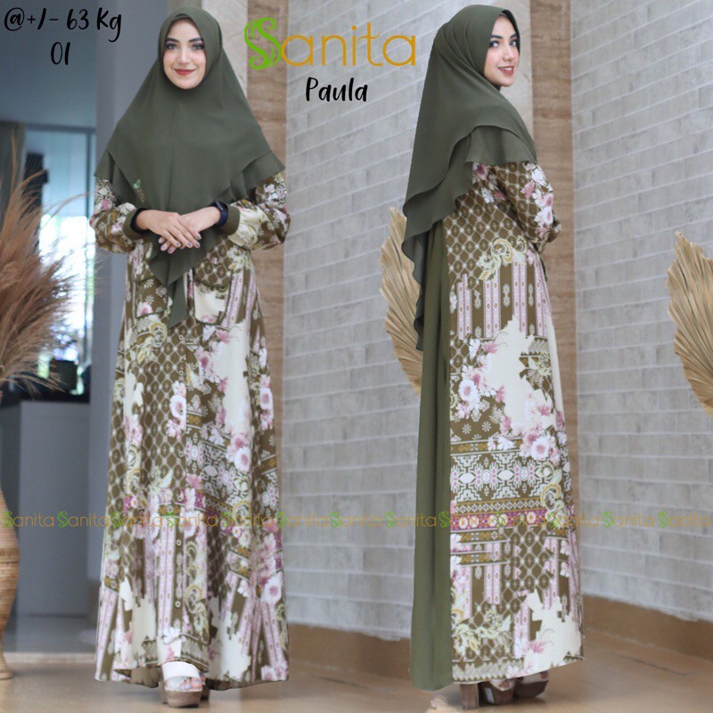 Syari Dress Paula Original By Sanita