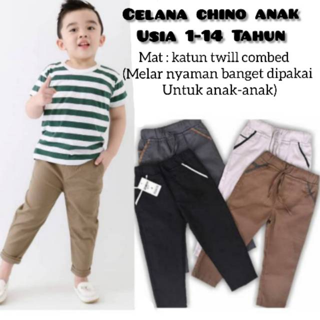  CELANA  CHINO  ANAK  PANJANG OSHKOSH USIA 1 7 TAHUN COWO  