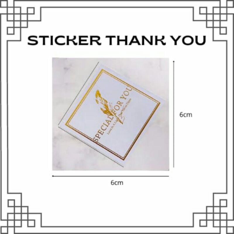 

LABEL STIKER THANK YOU SPECIAL FOR YOU HAMPERS KUE