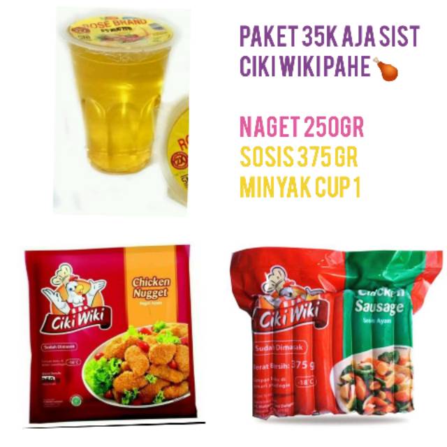 

Paket hemat naget sosis/paket hemat ciki wiki murah