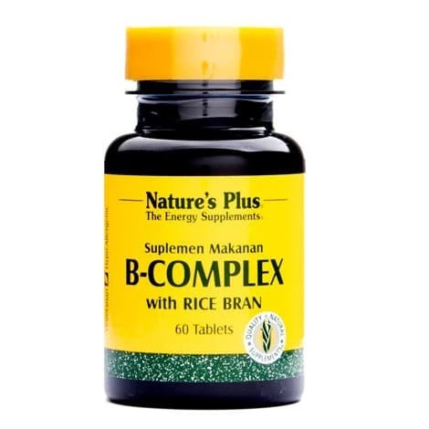 Jual Natures Plus Vitamin Vit B Complex 60 B Kompleks Komplek Syaraf ...