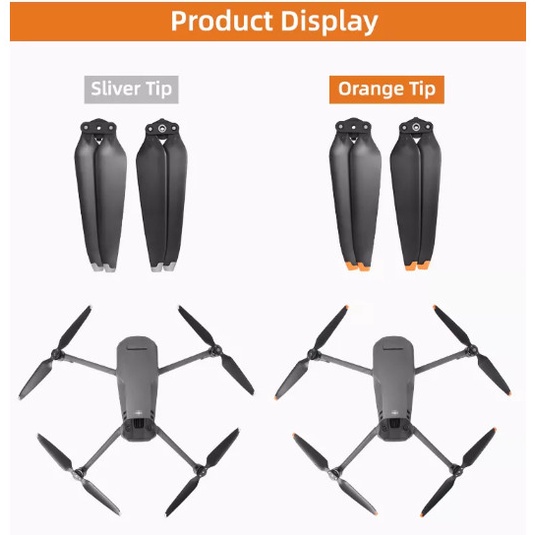 Sunnylife Carbon Fiber Propellers Quick-Release Propeller DJI Mavic 3