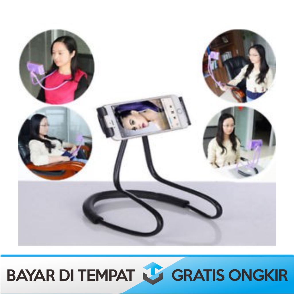 HOLDER LAZYPOD LAZYNECK POD STNAD MOUNT NECKLACE SMARTPHONE UNIVERSAL