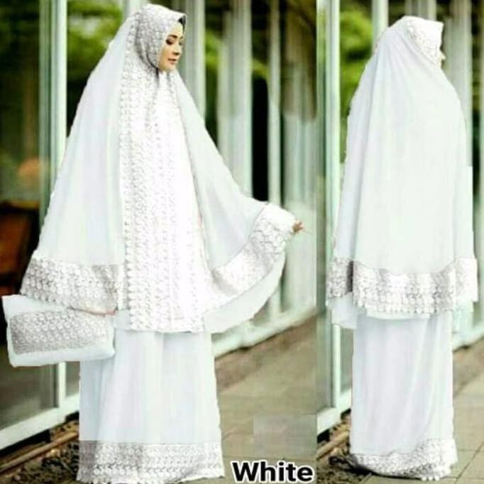 BERKUALITAS PUSAT MUKENAH MUKENA MUSLIMAH LEBARAN JERSEY SUPER ADEM JUMBO POTONG KEKINIAN MURAH