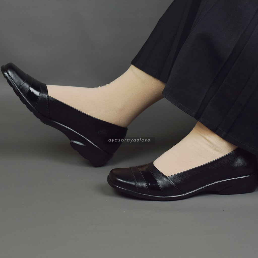 SEPATU Pantofel Pantopel Formal Wanita Warna Hitam Enak Dan Nyaman Dipakai - XIMA 723