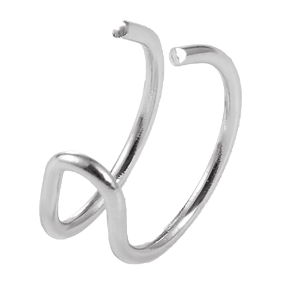 Hu Hu Hu Hu Hu Alat Bantu Pasang Kacamata♡ 1pc Anting Klip On Tanpa Tindik Gaya Minimalis Untuk Wanita