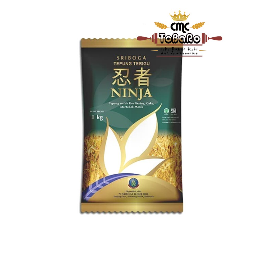 

Sriboga Tepung Ninja 1 Kg || Tepung Terigu Protein Rendah
