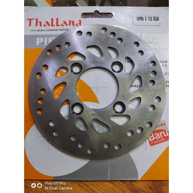 PIRINGAN CAKRAM SUPRA X 125 BELAKANG / PIRINGAN REM DISC SUPRA X 125 REAR THALLAND