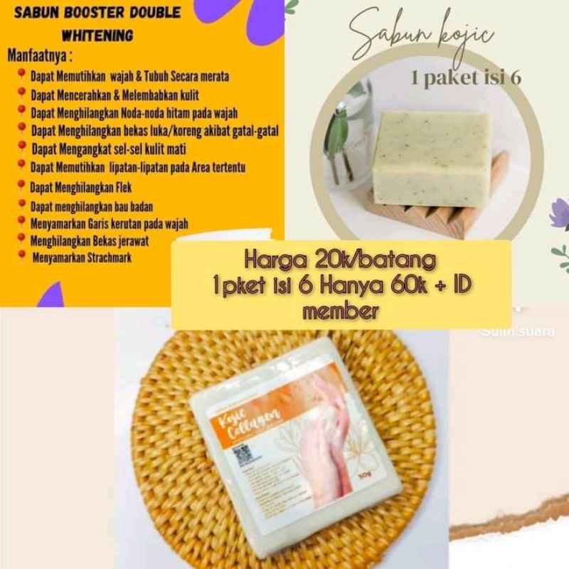 Sabun saffron Collagen By RATU DS