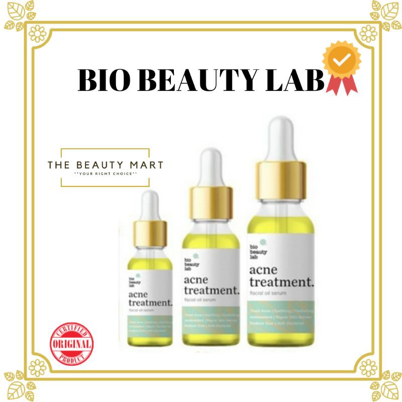 Bio Beauty Lab Facial Oil Serum Acne 5ml 10ml 20ml