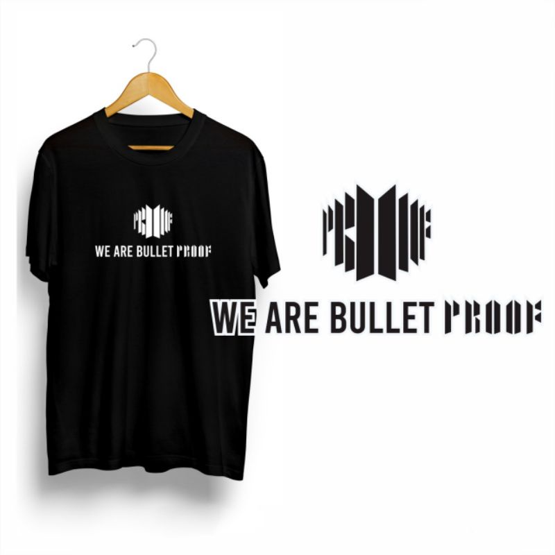 KAOS BTS WE ARE BULLET PROOF free gift
