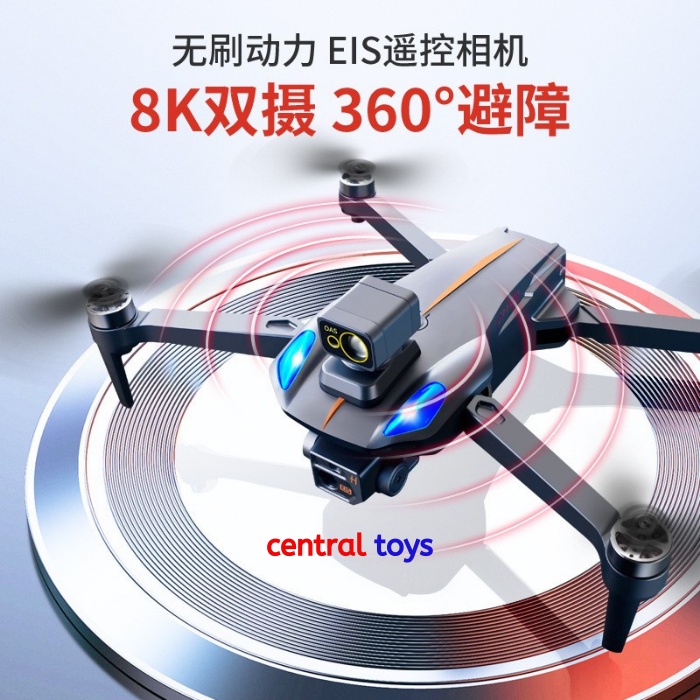 drone GPS brushless K911 max camera wifi FPV 8K sensor anti tabrak 1km DRONE GPS K-911