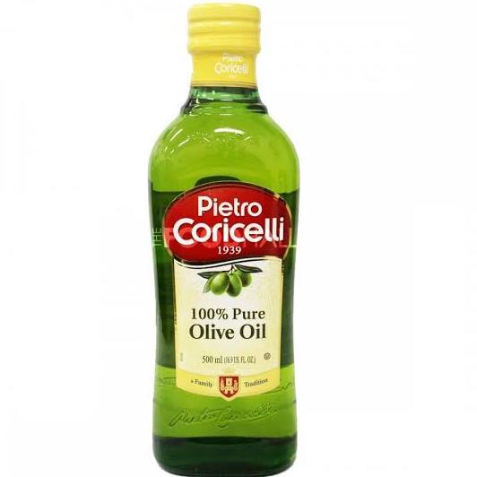 

BISA BAYAR DITEMPAT PIETRO CORICELLI 100% PURE OLIVE OIL 500g HARGA TERBAIK