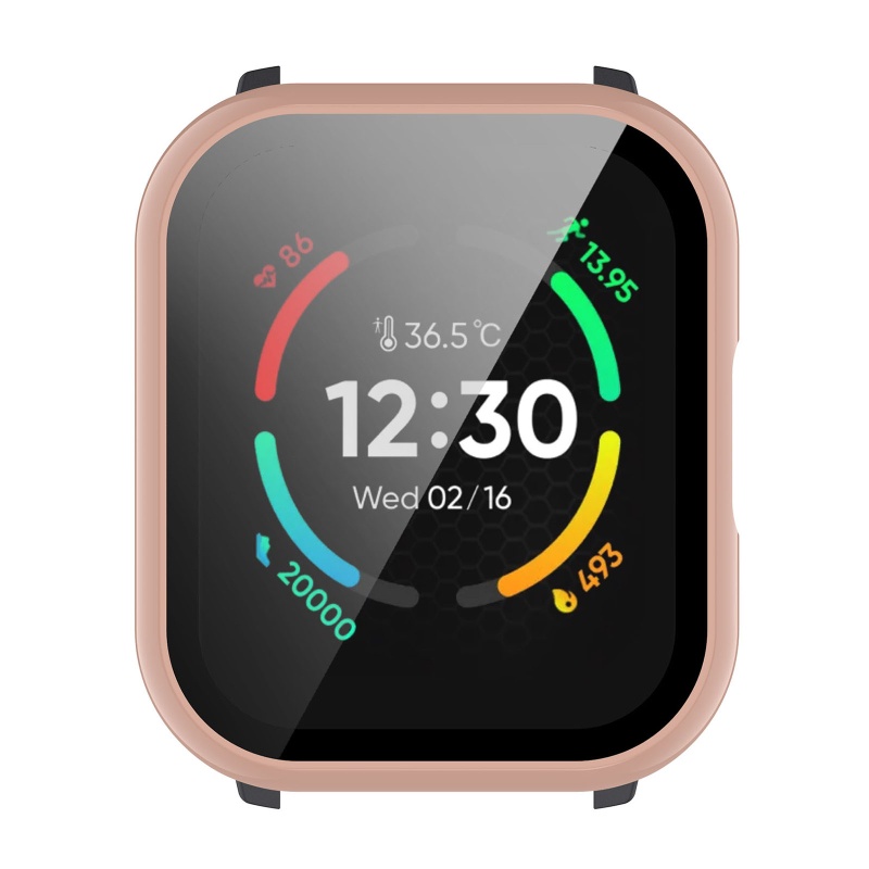 Btsg TPU for Case Bumper for Shell Nyaman for TechLife Watch S100/SZ100 Watch Cover Penutup Pelindung Anti Gores