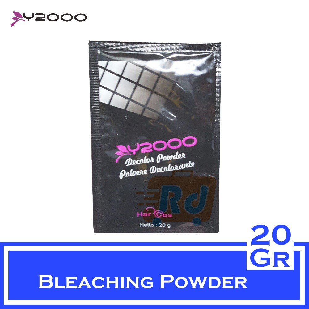 CS1 Y2000 Decolor Powder Bleaching Rambut 20 Gr / bleaching Rambut