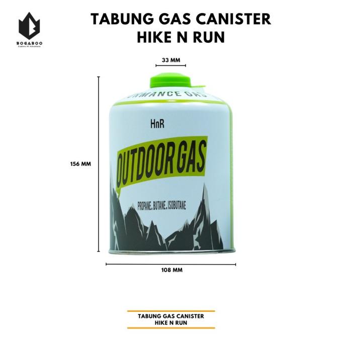 BISA COD Tabung Gas Canister 450 Gram Hike n Run Canister Kaleng Gas