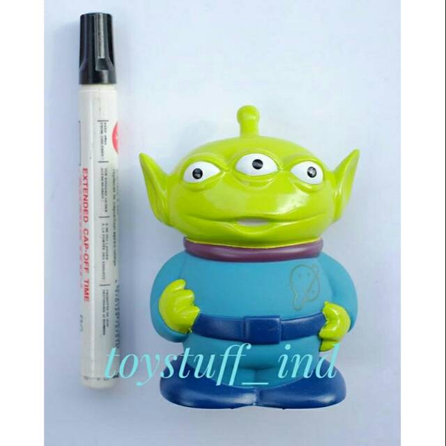 Mainan toystory coin bank celengan toy story alien buzz jessie woody