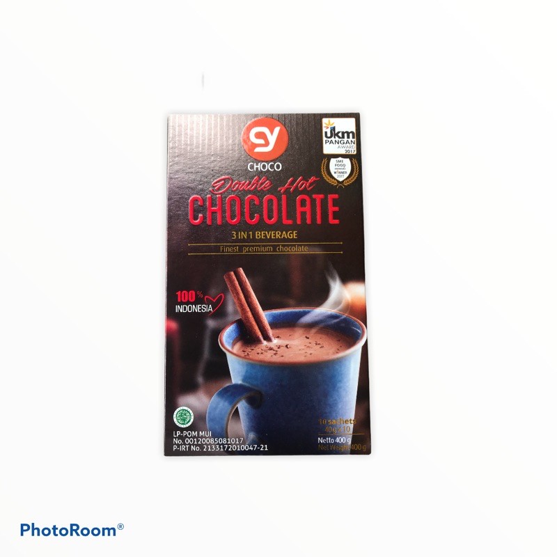 Cy Double Hot Chocolate 3in1 Beverage