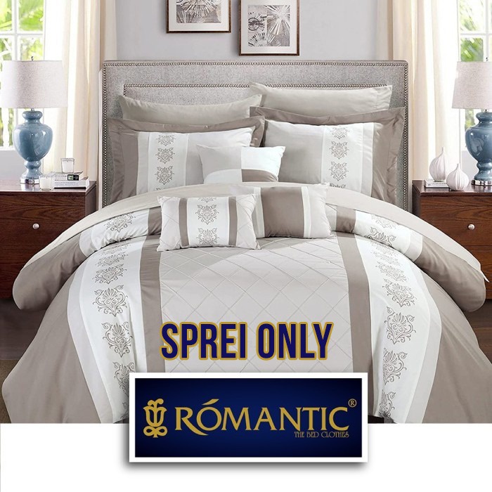 Sprei Set Kingdoms by ROMANTIC Bamboo velvet motif amerika