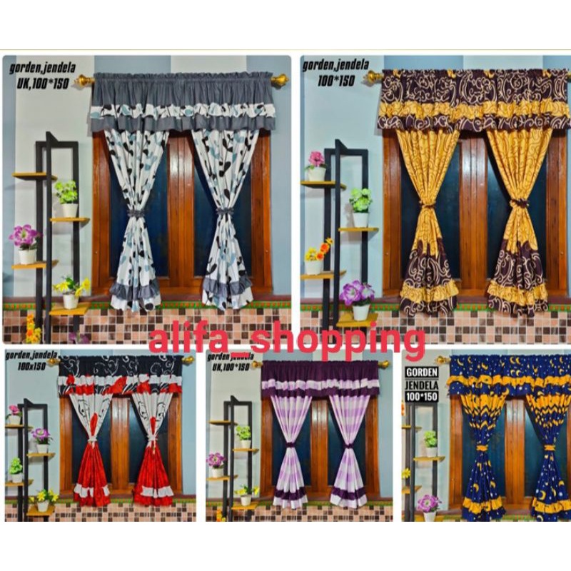 Gorden Jendela Serut Murah