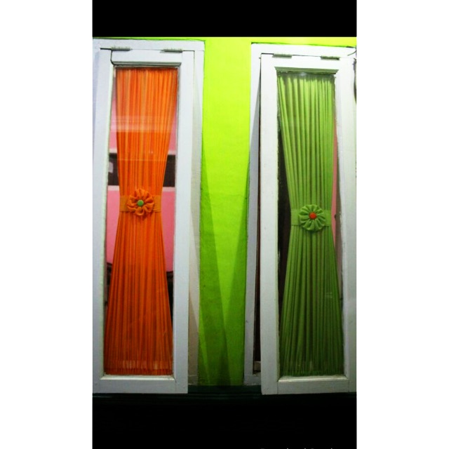 Gorden ikat minimalis / gorden ikat / gorden minimalis / gorden jendela minimalis / gorden jendela