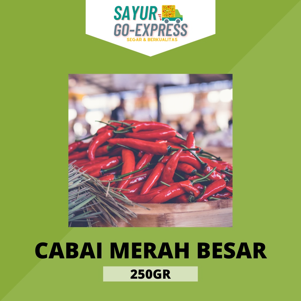 

cabai cabe merah besar segar fresh