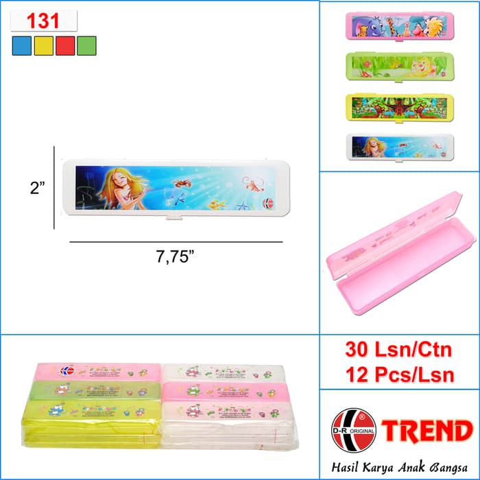 

SALE MURAAH Kotak Pensil 131 D-R Original ,