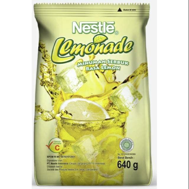 

Kaya Vitamin C - Nestle Lemonade 640 gram