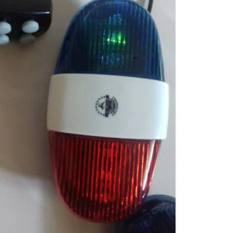Bel polisi sepeda LED banyak mainan anak klakson music sepeda sirine polisi sepeda bicycle kids