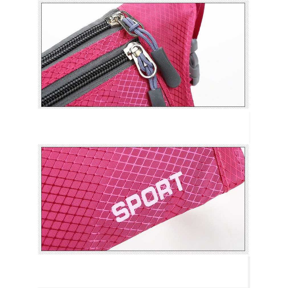 Tas Pinggang Hip Bag Sport Bumbag Fanny Pack Tas Sport Korea Multifungsi Waistbag Murah Azgalery T16