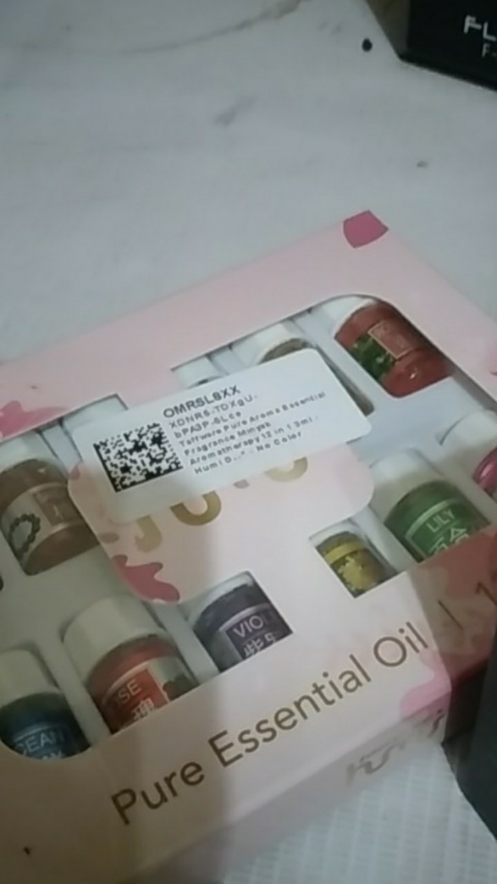 Aromatherapy Essential Oilhumidifier Minyak Esensial Difuser 6pcs 5 Ml/12 Pcs 3ml Mixing