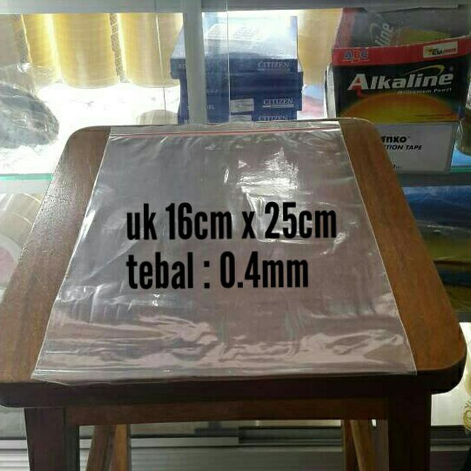 

plastik klip 16cm x 25cm ( 100 lbr )