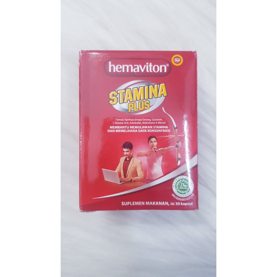 HEMAVITON STAMINA PLUS ISI 30 KAPSUL