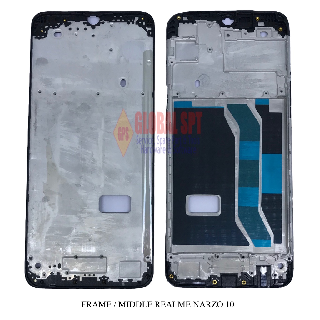 FRAME MIDDLE REALME NARZO 10 / TULANG TENGAH NARZO 10 / BEZZER MIDDLE NARZO 10