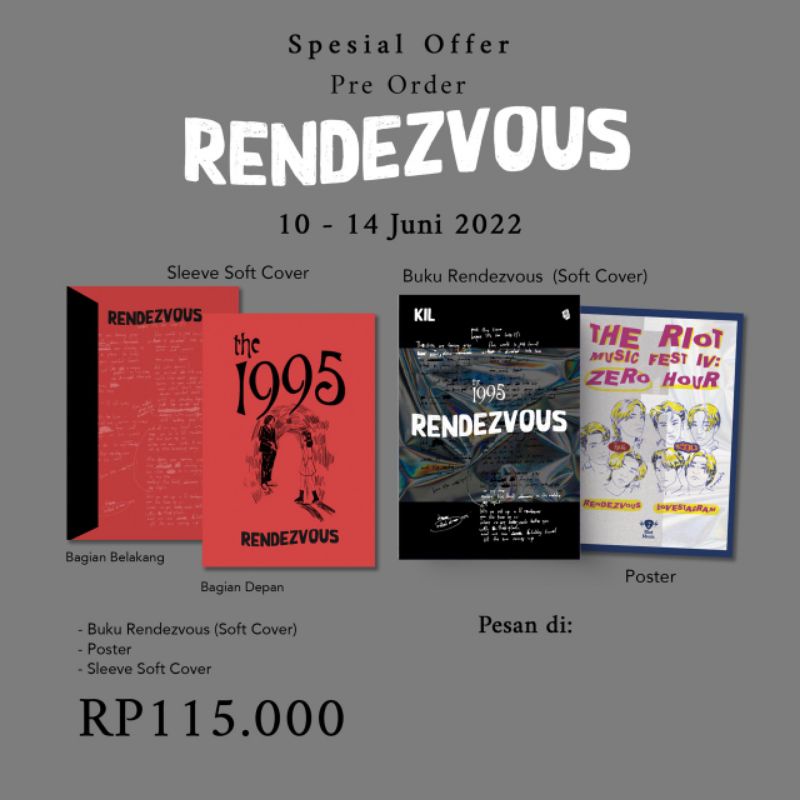 [ READY STOK ] The 1995 Rendezvous / 9900 Lovestagram + TTD - cheeseznie - nkmoyuta