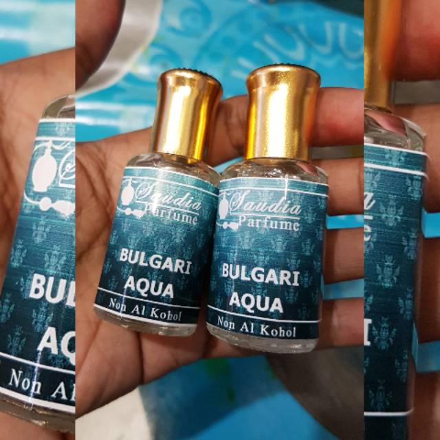 Minyak wangi bulgari aqua