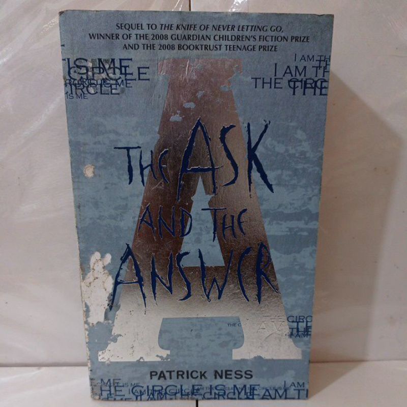 Patrick Ness THE ASK A AND ANSWER book 2 CHAOS WALKING buku ORIGINAL impor