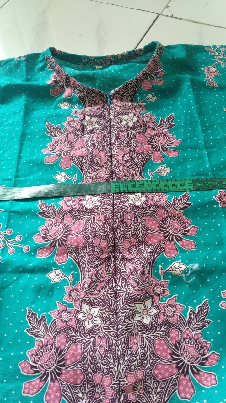 Batik Dolby Dolbi Dobby Doby Tenun Sutra Tulis Katun Atbm Baron Atasan Batik Wanita Sogan Srg308