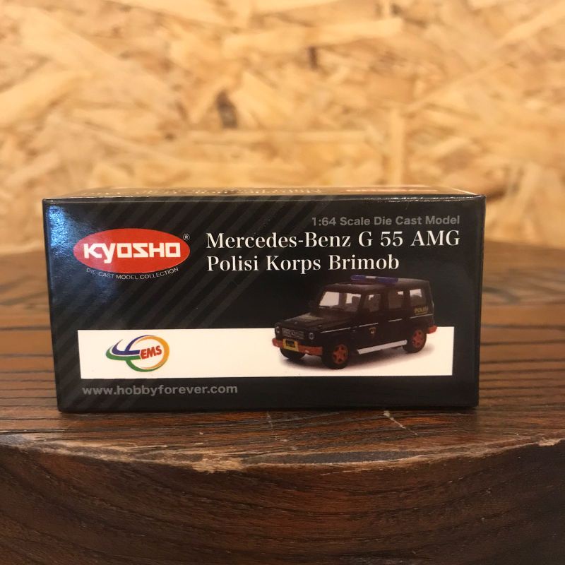 KYOSHO MERCEDES BENZ G 55 AMG POLISI KORPS BRIMOB