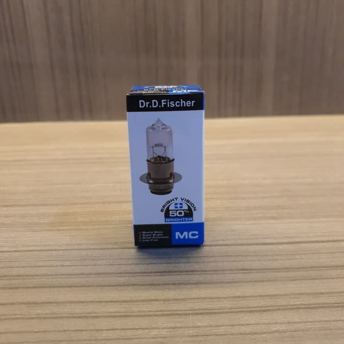 Lampu Bohlam Motor Vega /Halogen12V 35/35W P15D-25-1 Dr.D.Fischer