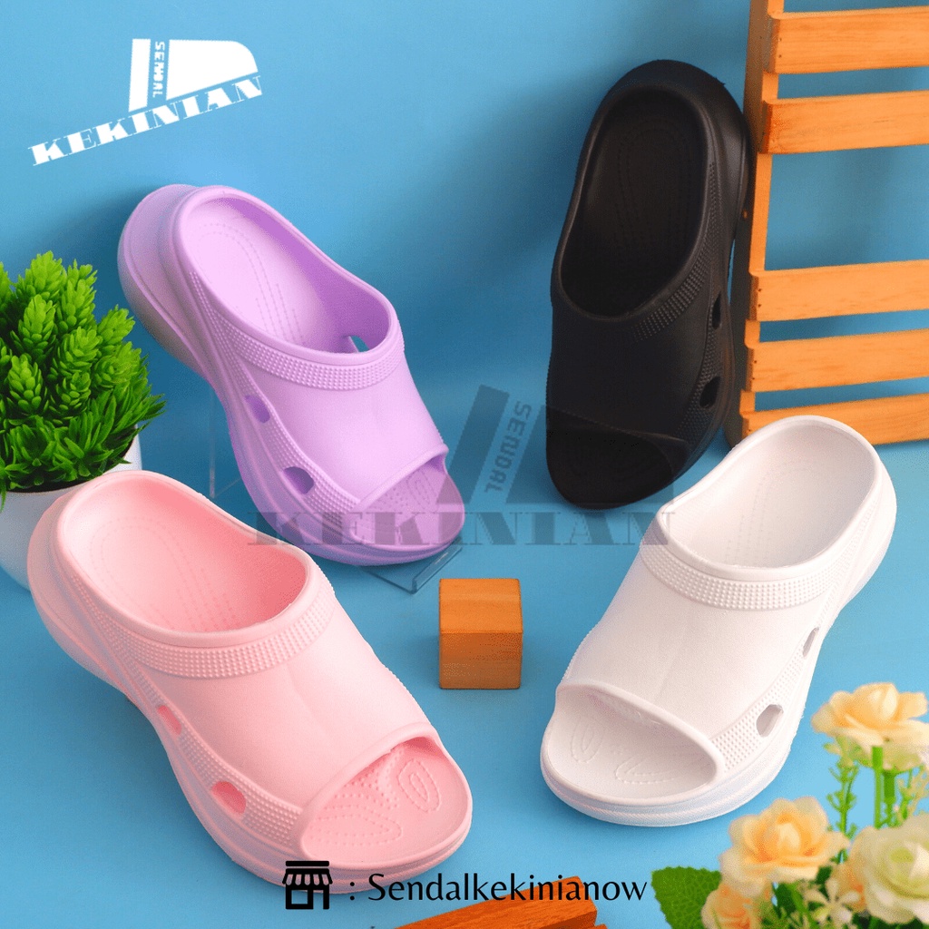 Sandal Wedges Wanita /Sendal Wedges wanita/Sendal slop wedges