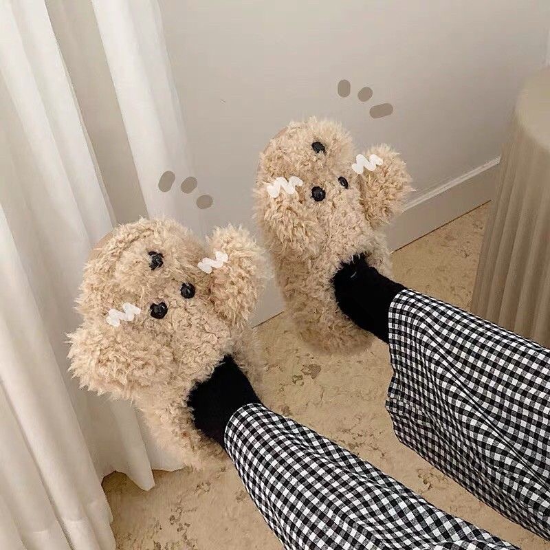 IMPORT SENDAL RUMAH LUCU BENTUK ANJING / DOGGY SENDAL KAMAR HOME SLIPPER SANDAL