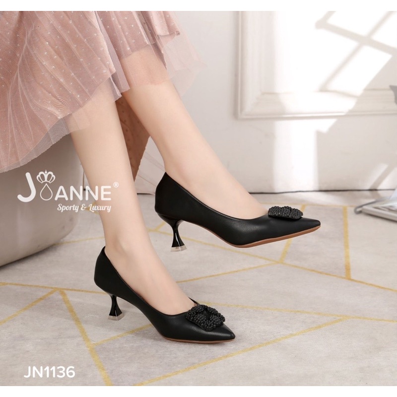 JOANNE High Heels Shoes Import Wanita JN1136 [ORIGINAL BRAND]