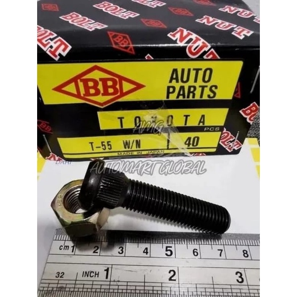 baut roda l200 strada l300 panther grandmax pajero 6cm asli japan