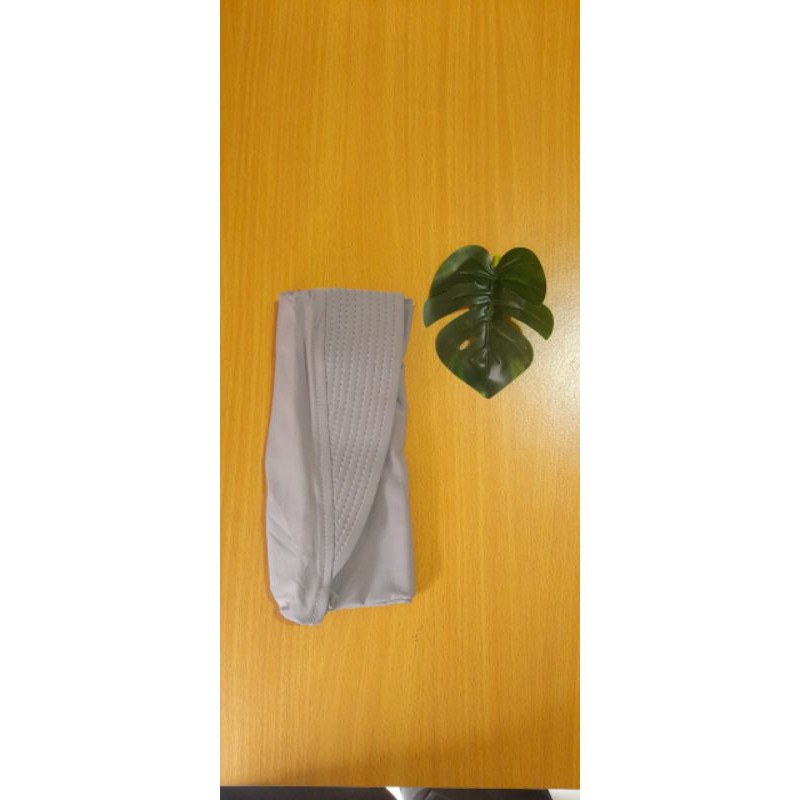 HIJAB SPORT PET KECIL ANTEM JERSEY-Silver
