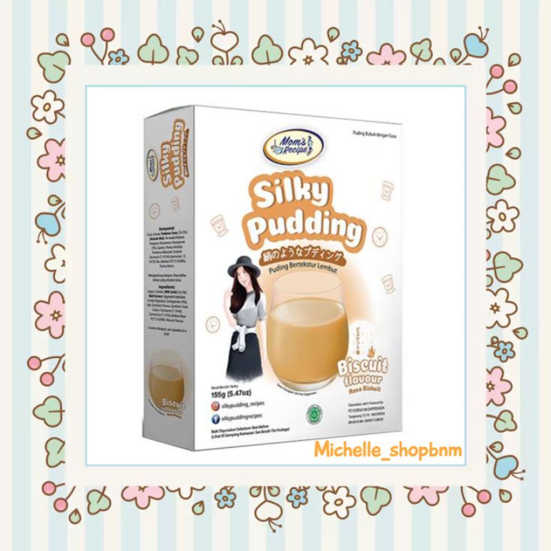 

Silky Puding rasa Biskuit