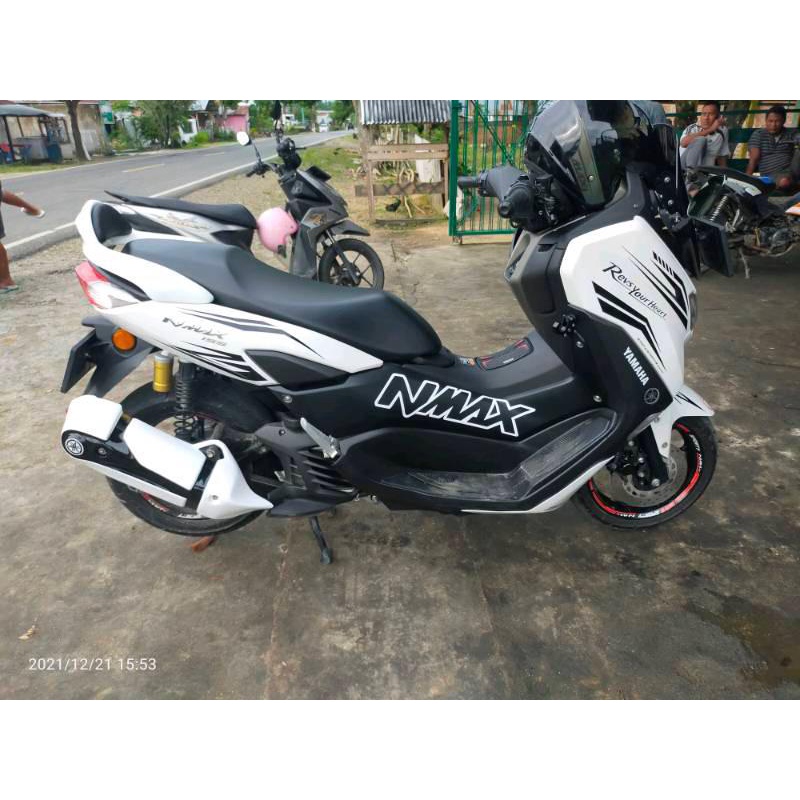 Cover knalpot nmax 2020 pelindung knalpot nmax 2020 tutup knalpot nmax 2020