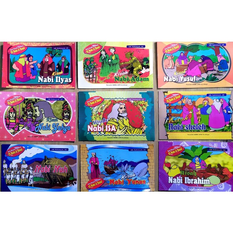BUKU CERITA KISAH NABI PART 2 CERITA 25 NABI BUKU CERITA ANAK BUKU ANAK-ANAK