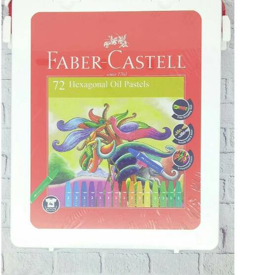 

GROSIR Crayon : oil pastels 72 warna Faber Castell