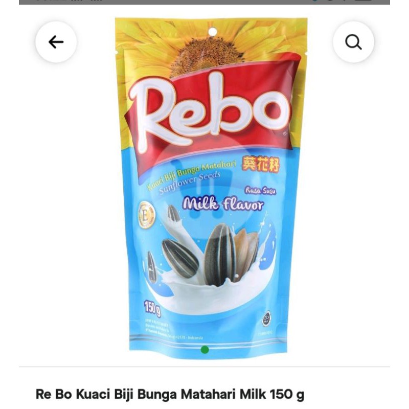 

rebo kuaci 150g